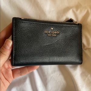 black kate spade wallet